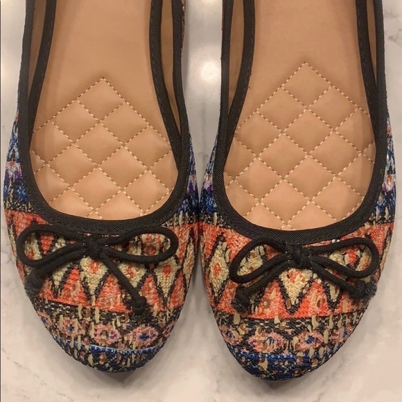 Report ‘Marbles’ Multi Colored Flats Size 9 - Picture 1 of 11
